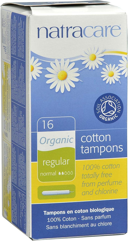 Natracare Tampons Reg With Applictr 16 ct (Multi-Pack of 12 boxes, 192 Total)