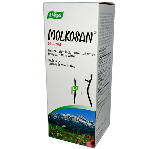 A.Vogel Molkosan All-Natural Concentrated Whey Rich in L+ Lactic Acid - Prebiotic Support for Healthy Gut Bacteria - Fat-Free, Sugar-Free, Gluten-Free, Lactose-Free, Vegetarian - 16.9 oz