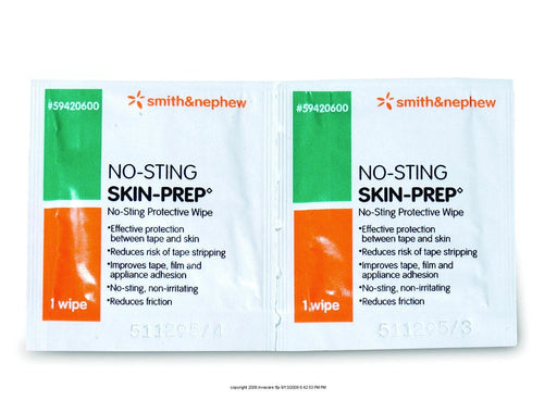 No-Sting Skin Prep, No-Sting Skinprp Wipes, (1 Box, 50 Each)