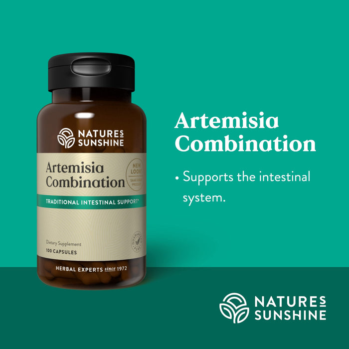 Nature's Sunshine Artemisia Combination, 100 caps, Kosher