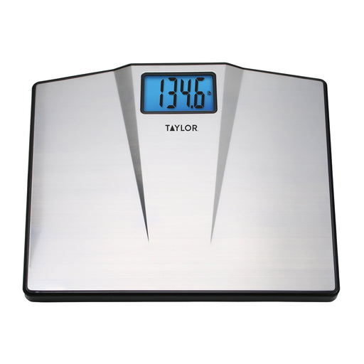 Taylor Digital Bathroom Scale, 1 Count (Pack of 1), Silver