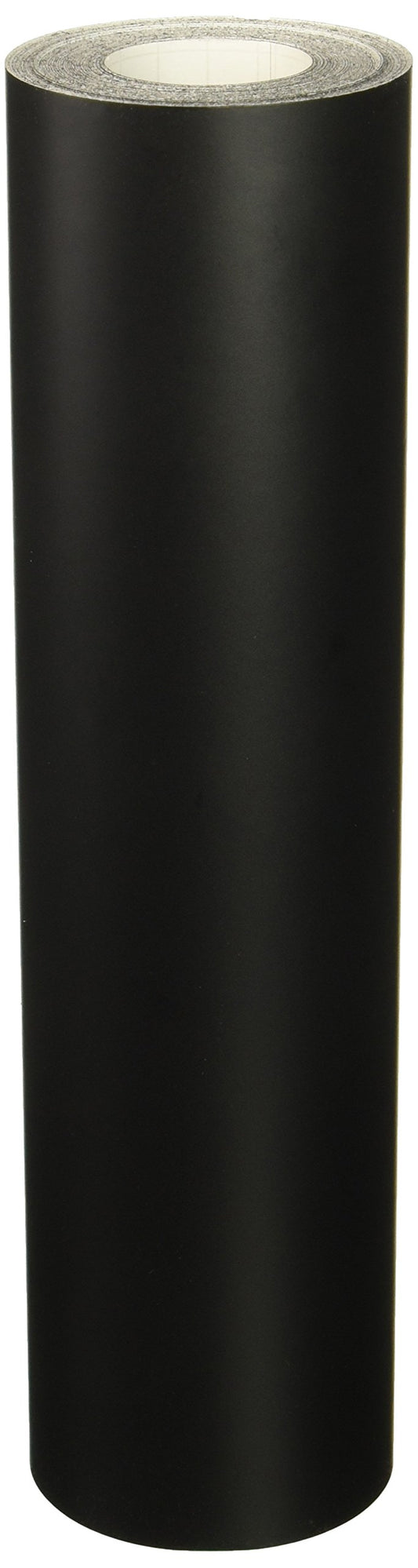Roll of ORACAL 651 Matte Black Vinyl for Craft Cutters and Vinyl Sign Cutters (12"x50FT)
