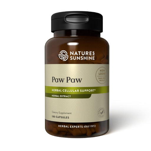 Nature's Sunshine Paw Paw Cell-Reg, 180 Capsules | Contains over 50 Acetogenins to Modulate ATP Production and Blood Supply