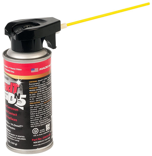 DeoxIT DN5 Spray, (NSN-6850-01-519-5548) 5% solution 163 g