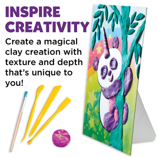 Faber-Castell Do Art Coloring with Clay Unicorn & Friends - Clay Set for Kids - Arts and Crafts for Kids