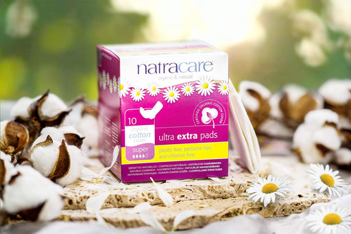 Natracare Ultra Extra Pads Super with Wings - by Natracare