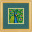 Dimensions 71-07242 Colorful Peacock Embroidery Needlepoint Kit, 5" x 5", 14 Mesh Canvas, Multicolor, 5 by 5-Inch