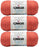 Caron Bulk Buy Simply Soft Yarn Solids (3-Pack) Persimmon H97003-9754