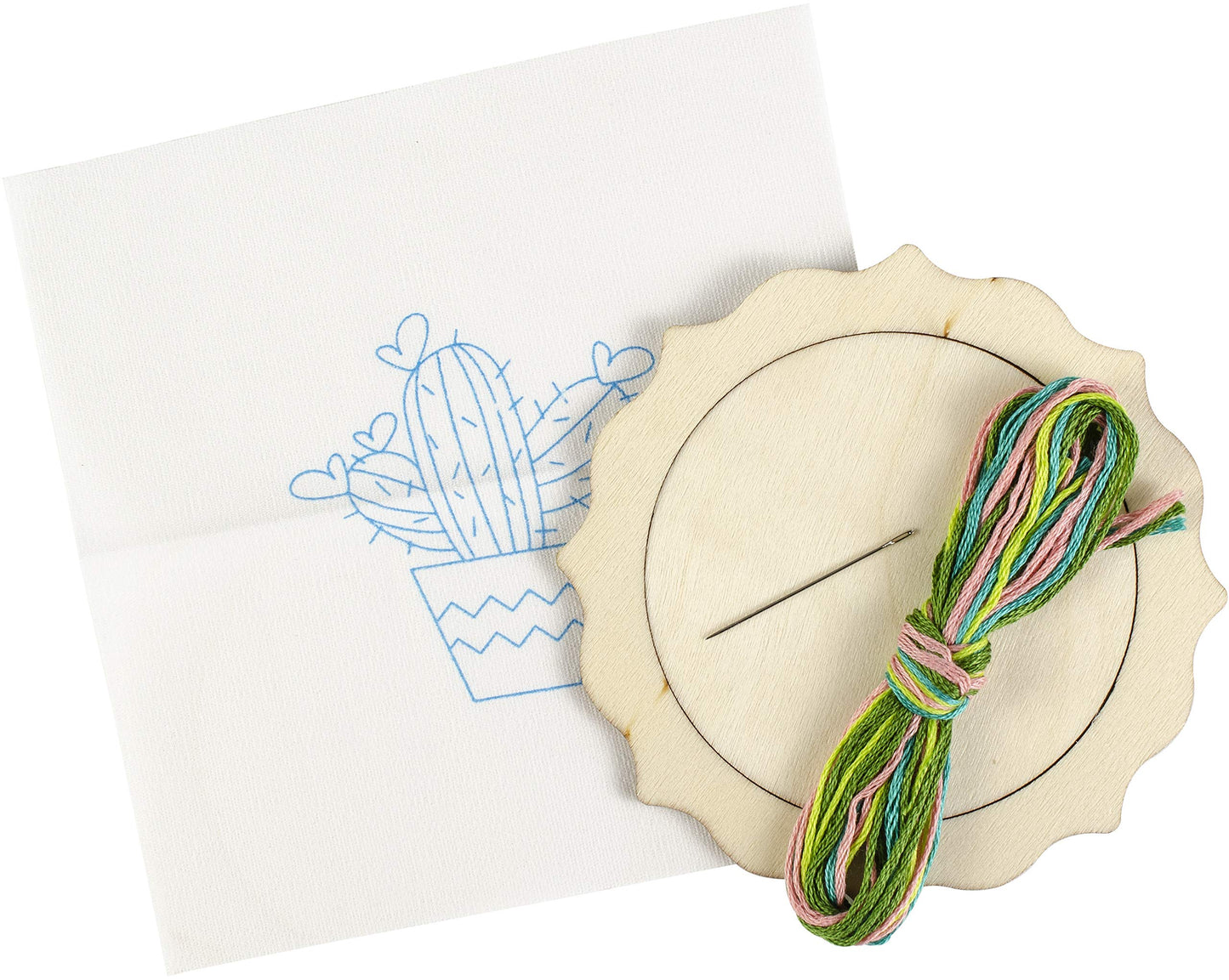 Bucilla My First Stitch Embroidery Kit, 4", Stuck on You