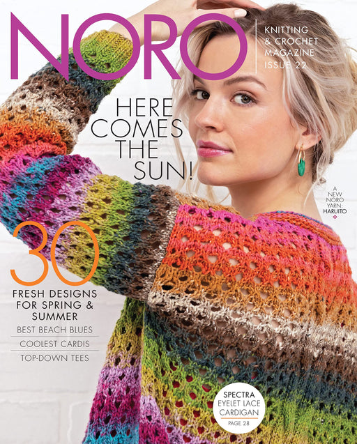Noro Knitting Magazine 22, Spring-Summer 2023, 30 Patterns