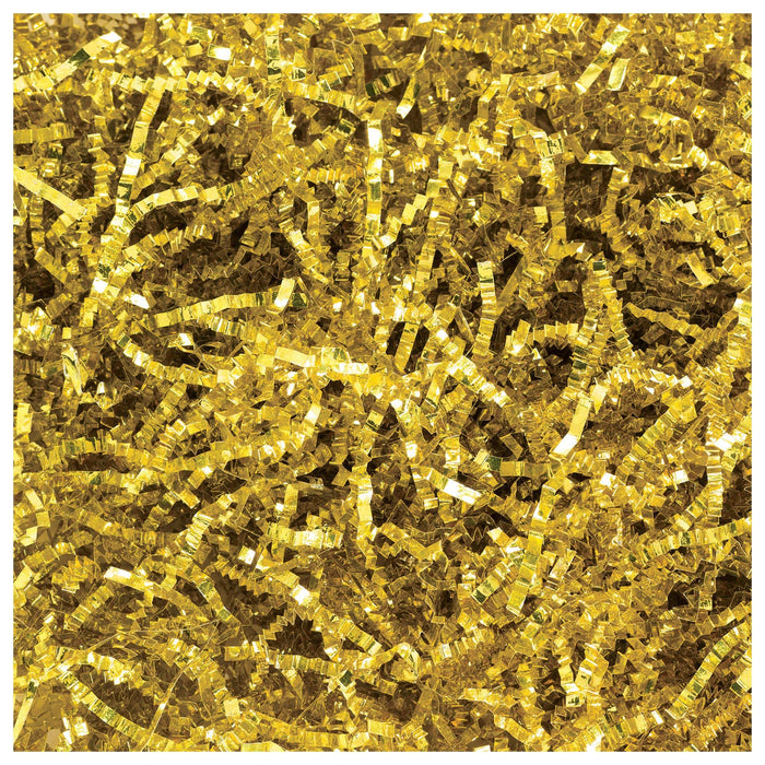 Amscan Metallic Gold Paper Shreds - 2oz., 1 Pack - Perfect for Gift Packaging, Decorations and Craft Projects