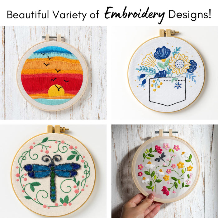 Bucilla Home Sweet Stitch Embroidery Kit