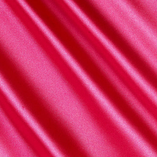 Stretch Charmeuse Hot Pink, Fabric by the Yard