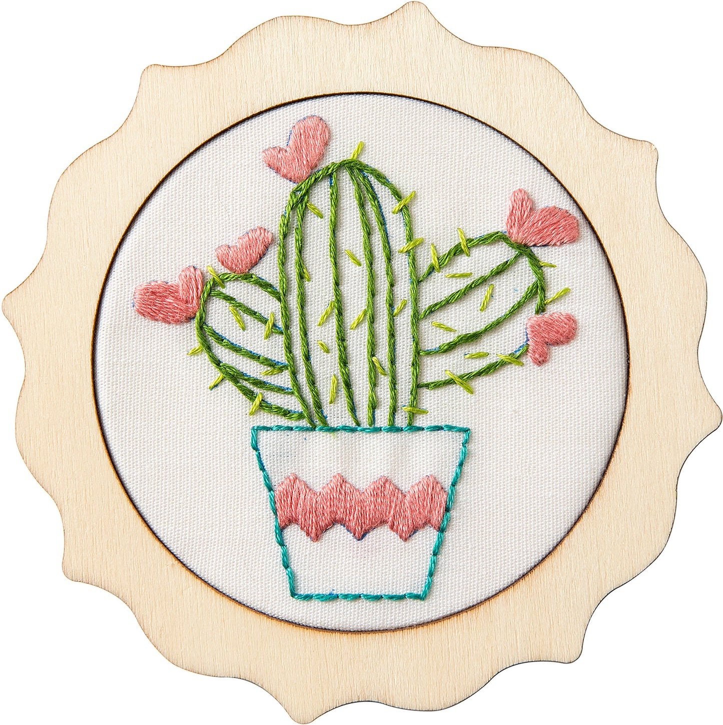 Bucilla My First Stitch Embroidery Kit, 4", Stuck on You