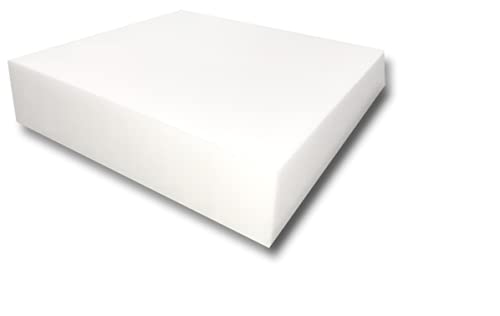 FoamTouch Upholstery Foam Cushion High Density, 6" H X 24" W X 24" L