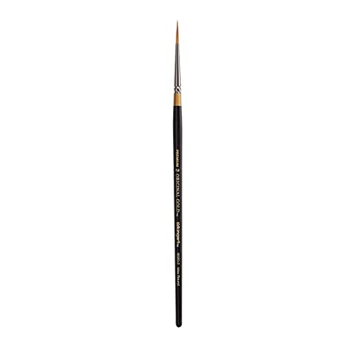 KINGART Original Gold 9020-2 Ultra Round Premium Golden Taklon Multimedia Artist Brushes