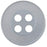 Sewing Buttons 4 Hole Sport Button Round Buttons Blouse Buttons Pants Button 0.40 inch Plastic Button Crafts Button Light Blue Button 16L Pack of 12