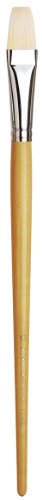 da Vinci Hog Bristle Series 7000 Maestro Artist Paint Brush, Flat Long-Length Hand-Interlocked with Natural Polished Handle, Size 16