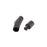 KONMAY 5pcs 3.0mm Black 316L Grade Barrel Tube/Bayonet Stainless Steel Necklace Clasps Bracelet Clasps for Jewelry Making