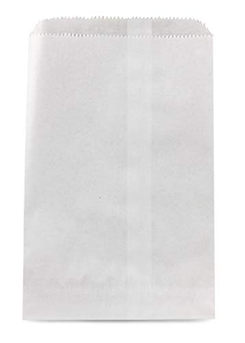 Hygloss Products Pinch Bottom Arts and Crafts Paper Bags - 8.5 x 11 Inch, White, 100 Pack