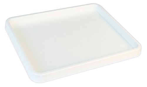Sargent Art 22-9805 Small Flat Palette, White, 7- 3/4-Inch by 9-1/2-Inch