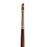 KINGART Premium Finesse 8400-1/8 Angular Shader Series Artist Brush, Synthetic Kolinsky Sable Hair, Short Handle, for Watercolor and Oil Paints, Size 1/8"
