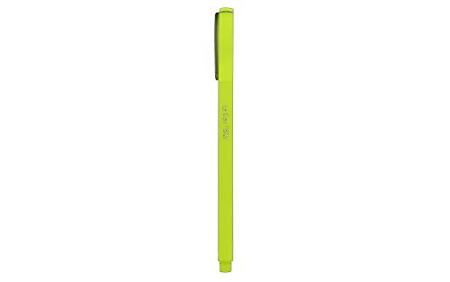 Marvy LE Pen Micro Fine Tip Pens, Fluorescent Yellow, Pack of 12
