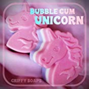 Palksky Unicorn Mold/6 Cavities Silicone Soap Molds/Unicorn Bath Bomb Mold, Christmas Soap Molds for Soap Making Pudding Loaf Brownie Cornbread Chocolate Candy Jelly Resin Crayon Lotion Bars Ice