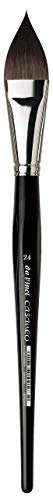 da Vinci Watercolor Series 898 Casaneo Paint Brush, Oval Pointed Wash New Wave Synthetics, Size 24