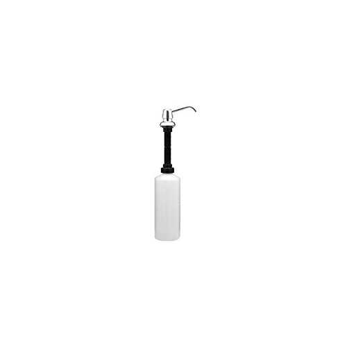 Bobrick 120208 Lavatory-Mounted Soap Dispenser, Stainless Steel