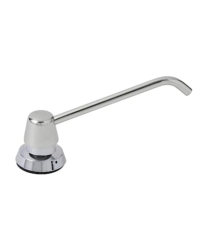 Bobrick B-8226 34 fl oz Capacity, 4" Thickness Lavatory-Mounted Soap Dispenser,Stainless Steel