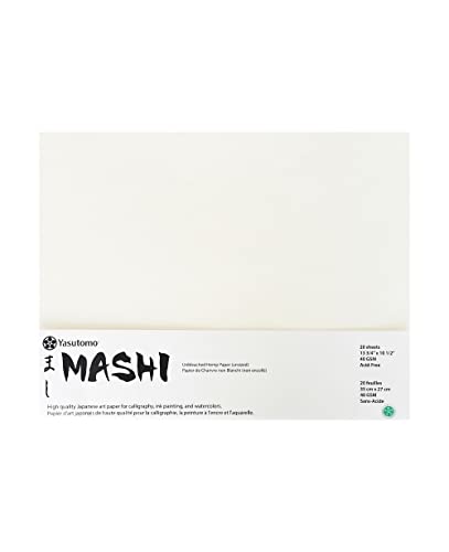 Yasutomo Mashi Paper 13 3/4 x 10 1/2in 20 Sheets (6MA)