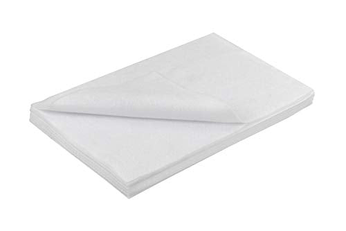 Hygloss Products Craft Felt Sheets 9" x 12", White, (Pack of 12)