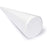 White Foam Cones for Crafts, 5 Assorted Sizes (2-4.5 in, 18 Pack)