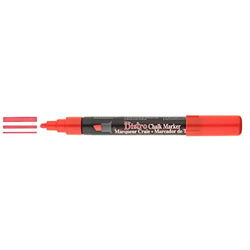 Uchida 483-C-2 Chisel Tip Bistro Chalk Marker, Red