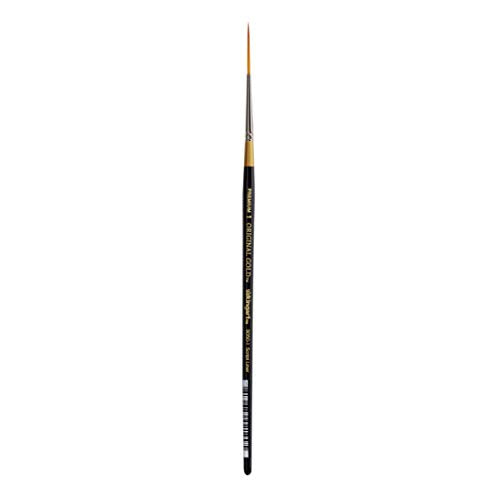 KINGART Original Gold 9050-1 Script Liner Series Premium Golden Taklon Multimedia Artist Brushes