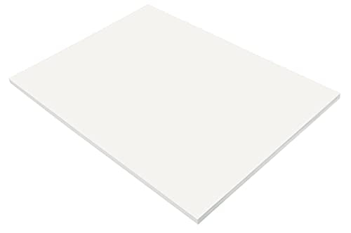 Prang (Formerly SunWorks) Construction Paper, White, 18" x 24", 50 Sheets