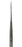 da Vinci Modeling Series 263 Forte Gaming and Craft Brush, Pointed Liner/Rigger Extra-Strong Synthetic with Blue-Green Handle, Size 2 (263-02)