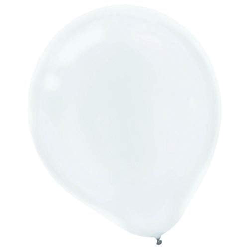 White Pearl Latex Balloons - 12" (Pack Of 15) - Ideal For Elegant Celebrations & Events, Weddings, Birthdays & Anniversaries