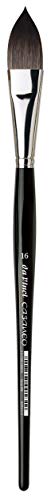 da Vinci Watercolor Series 898 Casaneo Paint Brush, Oval Pointed Wash New Wave Synthetics, Size 16