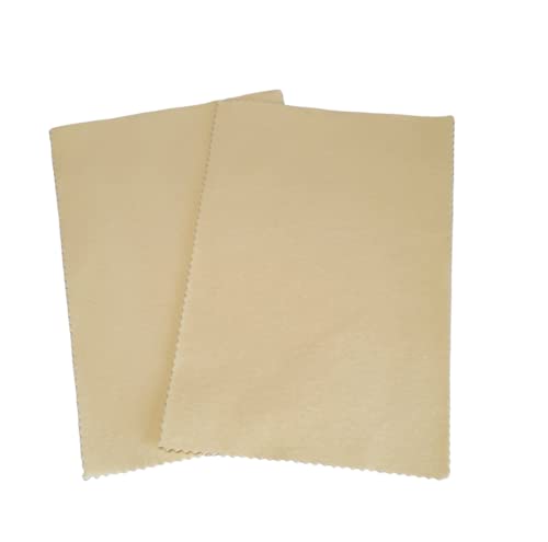 2 Sunshine Polishing Cloth for Sterling Silver, Gold, Brass and Copper Jewelry Polishing Cloth