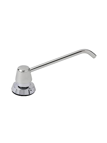 Bobrick B-8226 34 fl oz Capacity, 4" Thickness Lavatory-Mounted Soap Dispenser,Stainless Steel