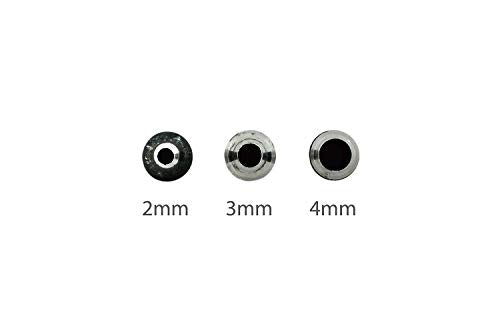 Bira 3 Tips 2mm, 3mm, 4mm Screw Punch, Anywhere Punch, Oversized Soft Grip Handle for Circular Holes Paper