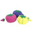Dritz Sew 101 Tomato Strawberry Emery, 2-3/4", 1 Count, Assorted Colors Pin Cushion, Lime, Pink, Purple