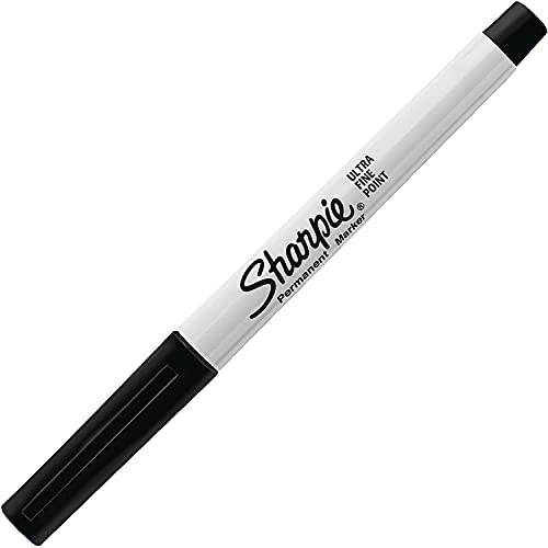 Sharpie Ultra-Fine Permanent Markers, Black, 24 Count