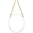 Clover Takumi Bamboo Circular Knitting Needles 36-inch, Size 2/2.75 mm, Height x 2" Width, Transparent