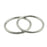Rannb Multi-Purpose O Ring for Hardware Bags Ring Hand DIY Accessories 6mm Thick 80mm Outer Dia - Pack of 2