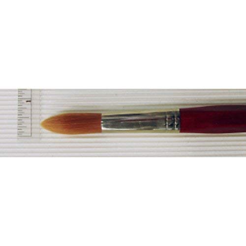 da Vinci Watercolor Series 5580 CosmoTop Spin Paint Brush, Round Synthetic with Red Handle, Size 22 (5580-22)