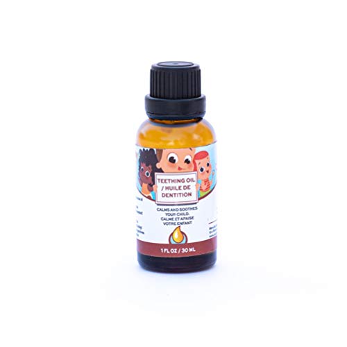 Punkin Butt Teething Oil - 1 oz - 100% Natural Teething Relief for Babies - Proprietary Blend Includes Chamomile, Sunflower, Peppermint, and Clove Oil - Baby Teething Relief with No Added Chemicals