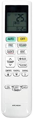 Replacement DAIKIN Air Conditioner Remote Control ARC480A15 ARC480A16 ARC480A17 ARC480A18 ARC480A19 ARC480A20 ARC480A21 ARC480A22 ARC480A1 ARC480A2 ARC480A3 ARC480A4 ARC480A5 ARC480A6 ARC480A**...